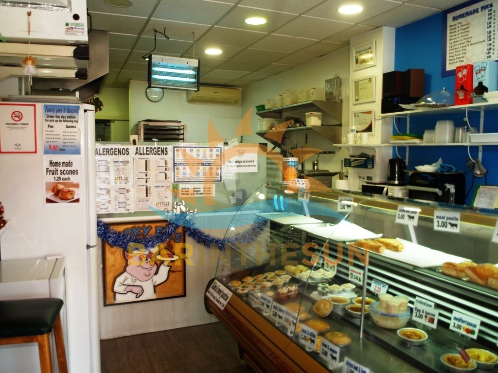 Recently Refurbished Benalmadena Bakery Takeaway Snack Bar For Sale, Costa Del Sol Businesses